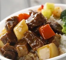 Braised Beef Rice Bowl
