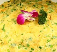 Scrambled Eggs with Green Onion