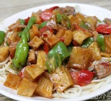 Beef and Potato Noodles