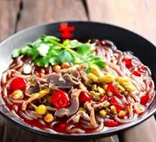 Pickled Chili Chicken Offal Rice Noodles