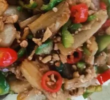 Hong Kong Style Braised Eggplant Rice Bowl