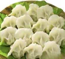 Chinese Water Dumplings with Shepherd's Purse and Pork