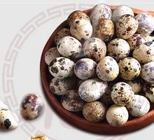 Salt-Baked Quail Eggs