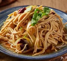 Scallion Oil Tofu Strips