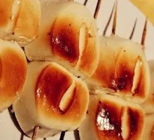 Steamed bun slices