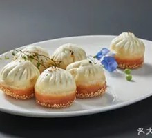 Crab Roe and Fresh Shrimp Pan-Fried Dumplings