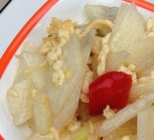 Stir-Fried Chicken with Chinese Yam