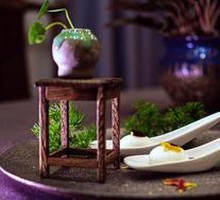 Pigeon Eggs with Cranberries