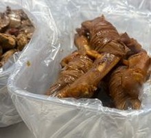 Duck Foot Wrapped in Duck Gizzard