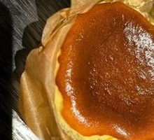 Pistachio Basque-Style Cake