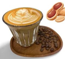 Roasted Peanut Latte