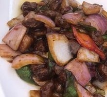 Glutinous Rice Beef Cubes