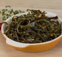 Thin seaweed strips