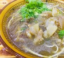 Beef Tendon and Vermicelli Soup