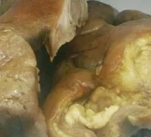 Cold-mixed pig's head meat