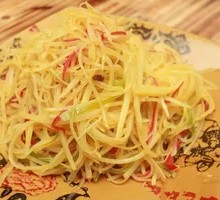 Sliced Potatoes with Green Pepper