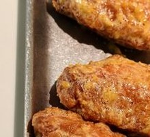 Egg Yolk Baked Chicken Wings