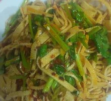 Spicy Tofu Skin Salad