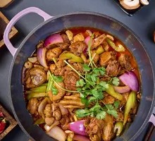 Fragrant Chicken and Frog Stew