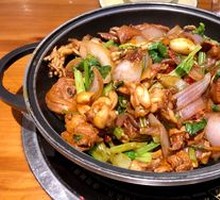 Frog and Chicken Stew