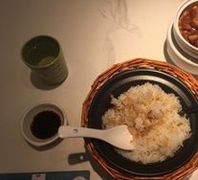 Sauce Pork Rib Rice Meal