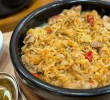 Braised Pork Belly with Sour Cabbage