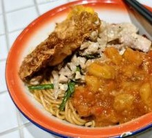 Crispy Spicy Chicken Noodles