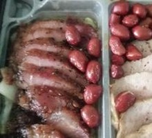 Barbecue Pork Roll Rice Bowl