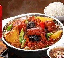 Braised Pig Trotter Rice