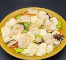 Shrimp and Tofu Stew