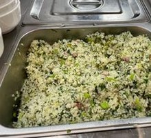 Salted Pork and Vegetable Rice