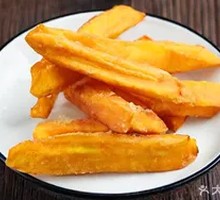 Sweet Fried Sweet Potato Fries