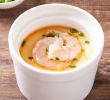 Shrimp and Egg Custard