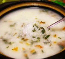 Century Egg and Pork Porridge