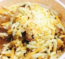 Cheese Beef Rice Bowl