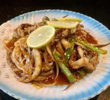 Spicy Lemon Squid