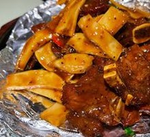 Black Pepper Glutinous Rice Ribs