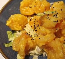 Honey Mustard Shrimp Balls