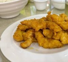 Salted Egg Yolk Pork Strips