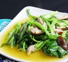 Bamboo Shoots with Greens