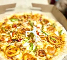 Scallion Stew Seafood Pizza (9-inch)