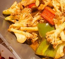 Spicy Cauliflower in Hot Pot