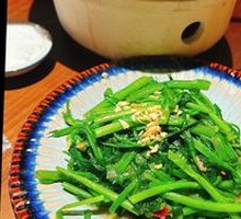 Shrimp Paste with Water Spinach