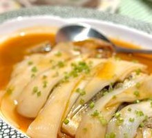 Braised Yellow Croaker with Rice Cake