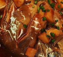 Braised Spanish Mackerel