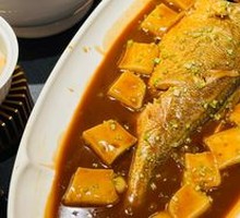 Yellow Croaker with Handmade Rice Cake