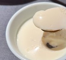 Black Sesame Double-Layer Milk Pudding