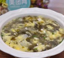 Seaweed and Egg Soup