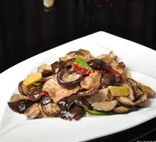 Stir-Fried Pork with Mushrooms