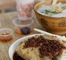 Beef and Egg Rice Noodle Roll